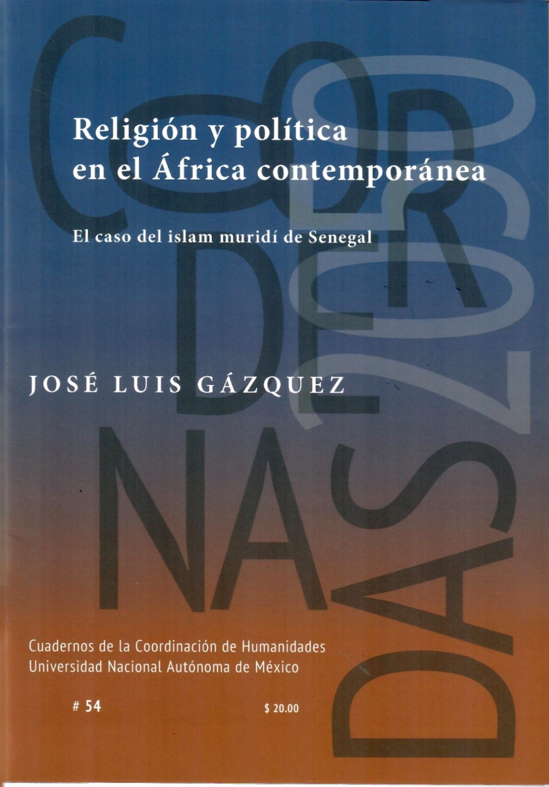 Religión y política en el África contemporánea